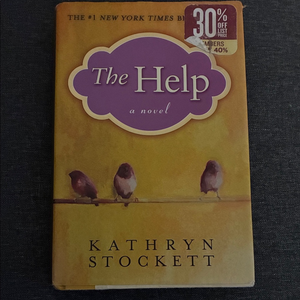 The Help by Kathryn Stockett - Yellow Hardcover